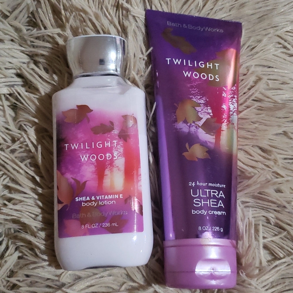 Twilight Woods lotion & body cream